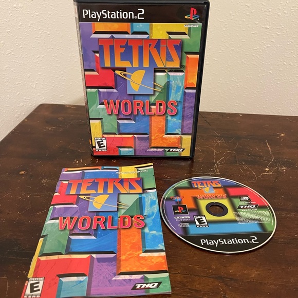 Tetris Worlds PS2 Sony PlayStation 2 Complete w/Manual Tested - Picture 3 of 6